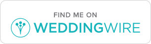 Find me on WeddingWire Logo